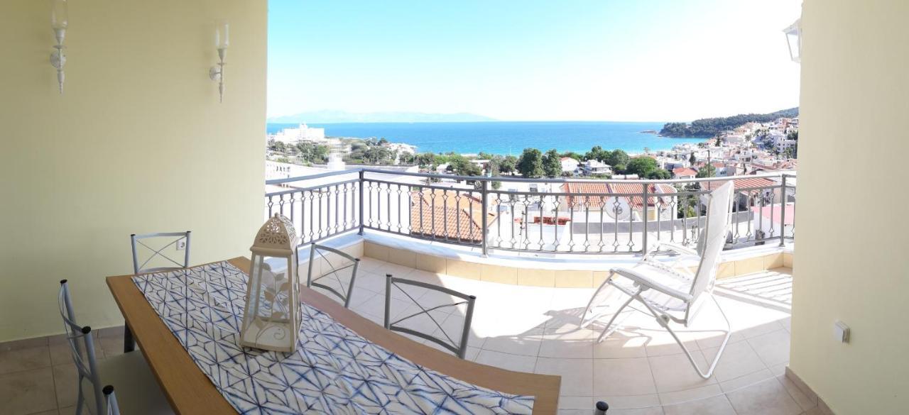 Great Sea View Apartment Kavála Luaran gambar